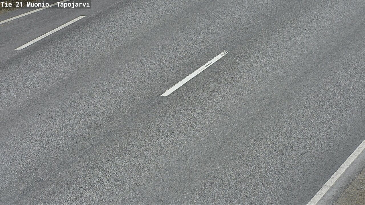 Weather Camera Image Road 21 Muonio, Tapojärvi, Muonio, Lappi