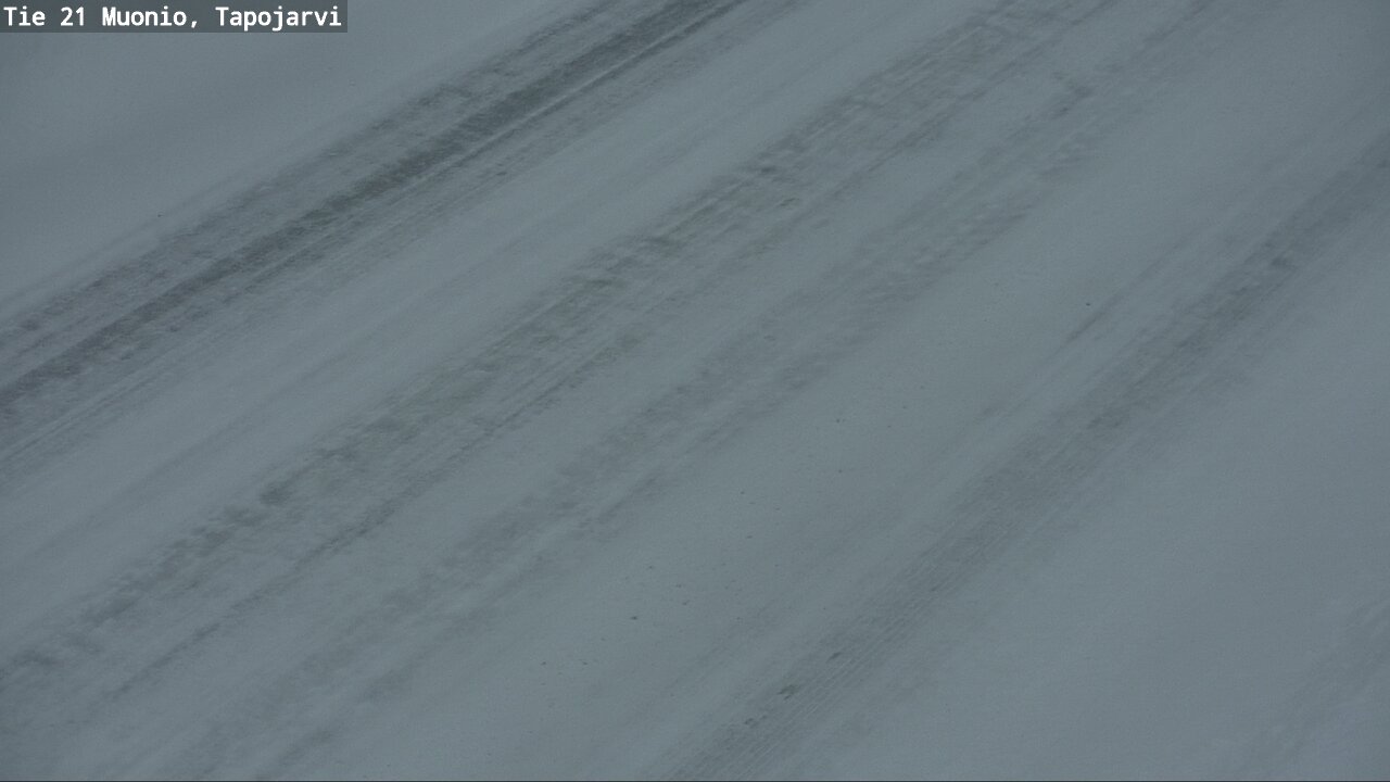 Weather Camera Image Väg 21 Muonio, Tapojärvi, Muonio, Lappi