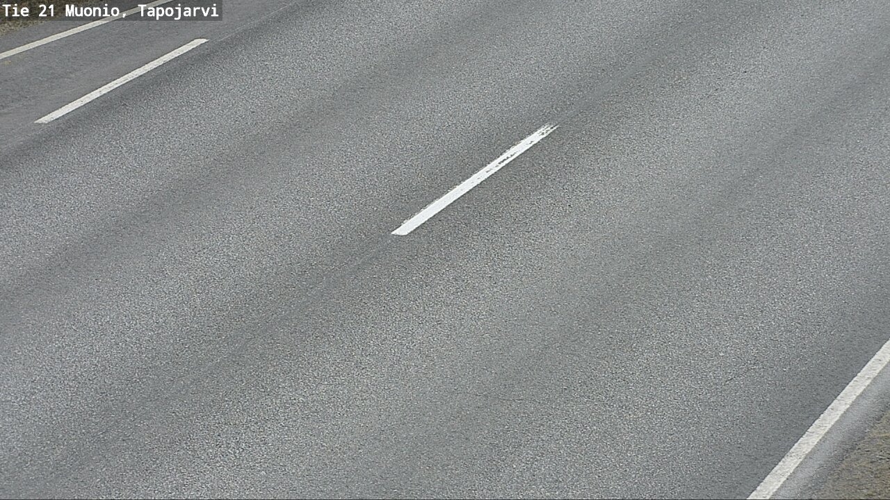 Weather Camera Image Väg 21 Muonio, Tapojärvi, Muonio, Lappi