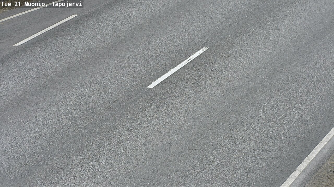 Weather Camera Image Väg 21 Muonio, Tapojärvi, Muonio, Lappi
