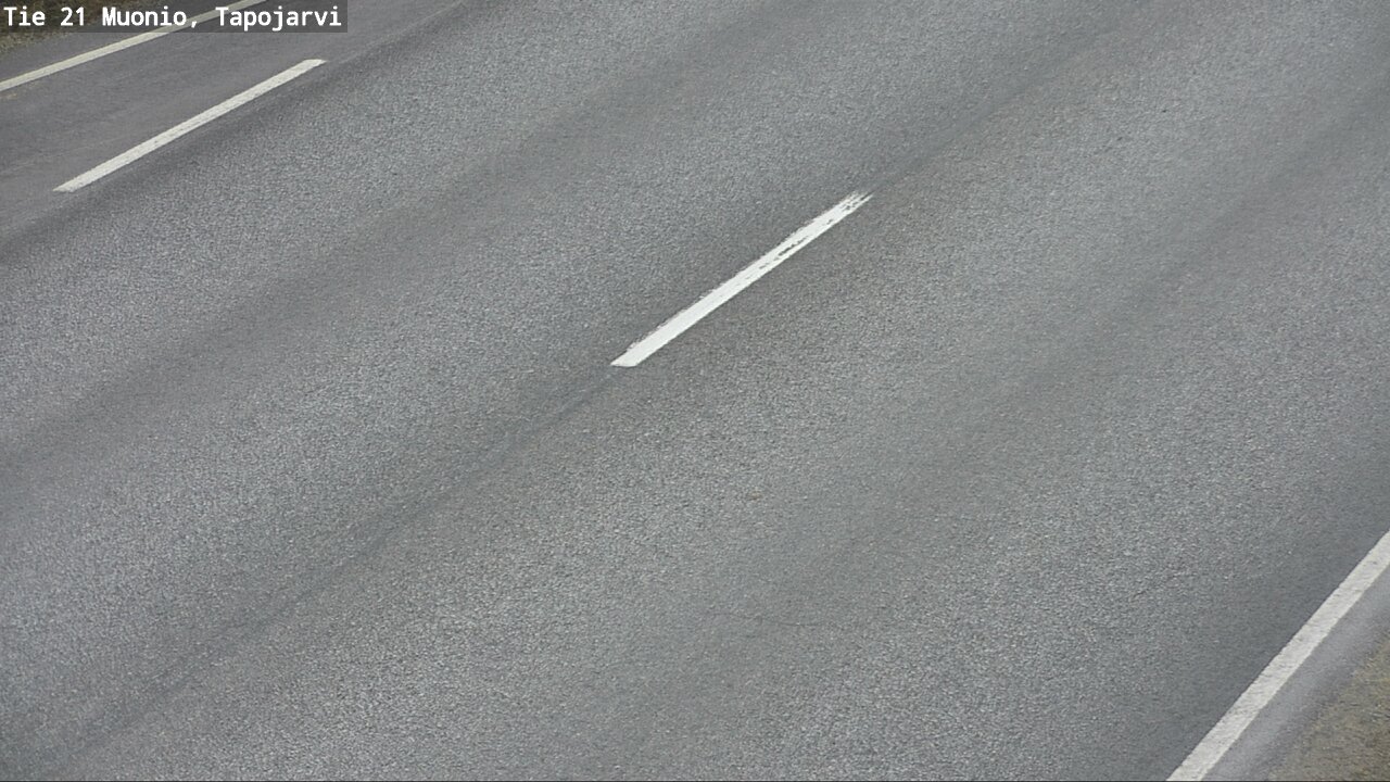 Weather Camera Image Väg 21 Muonio, Tapojärvi, Muonio, Lappi