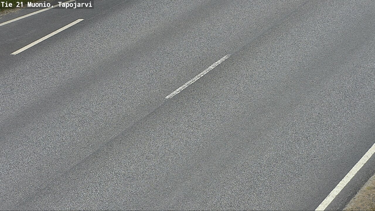 Weather Camera Image Road 21 Muonio, Tapojärvi, Muonio, Lappi