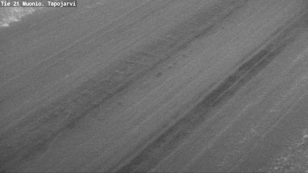 Weather Camera Image Road 21 Muonio, Tapojärvi, Muonio, Lappi