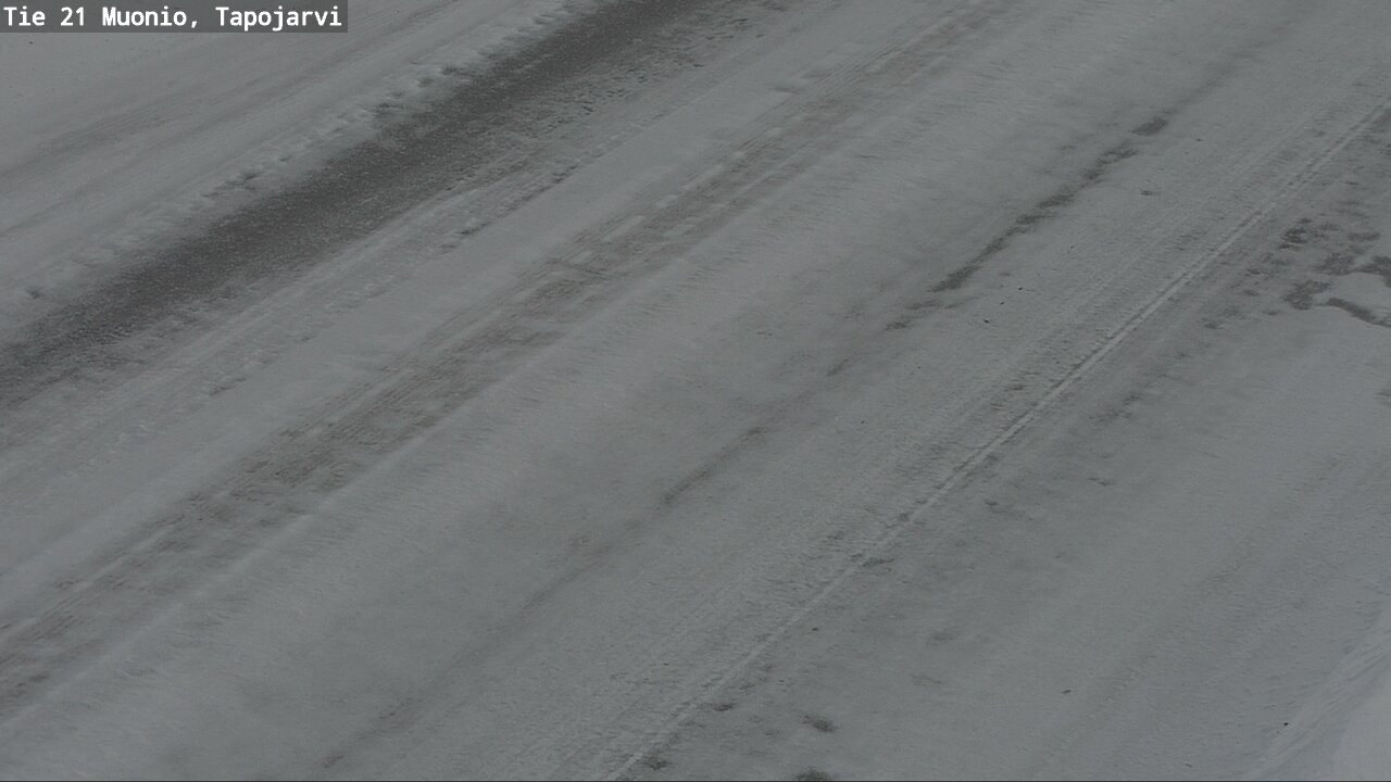 Kelikamerat Kuva Tie 21 Muonio, Tapojärvi, Muonio, Lappi