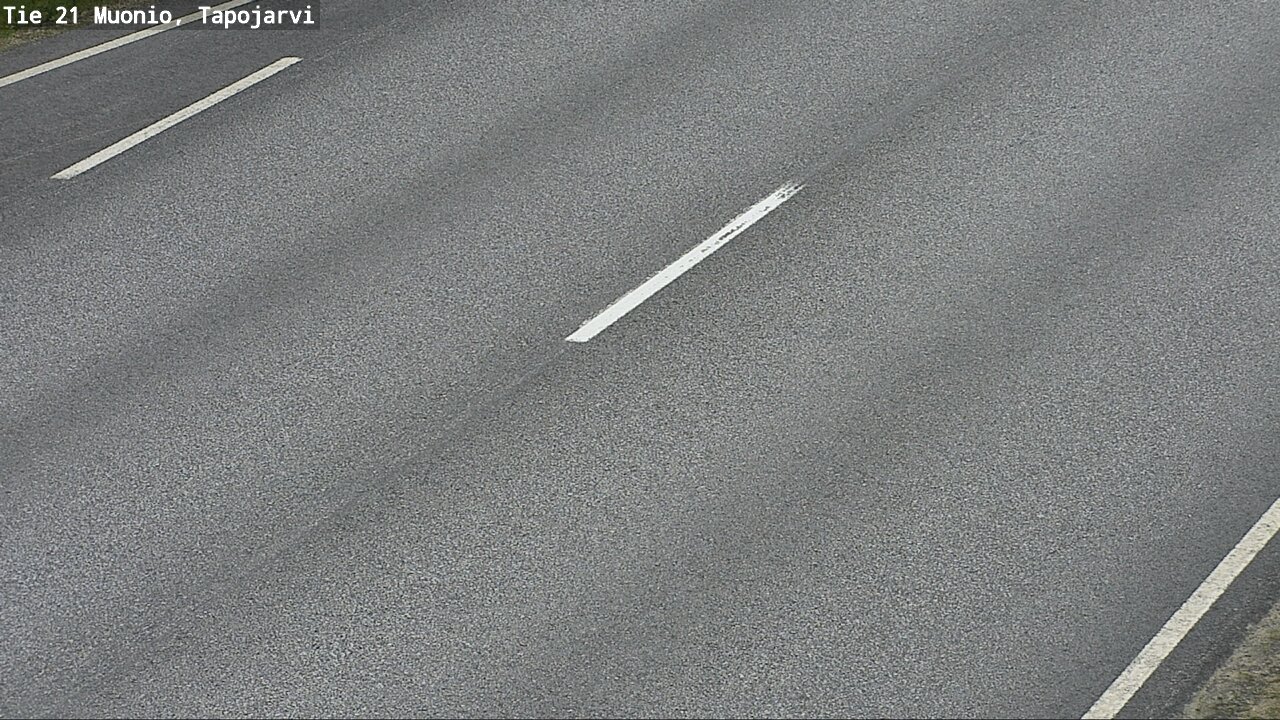 Weather Camera Image Väg 21 Muonio, Tapojärvi, Muonio, Lappi