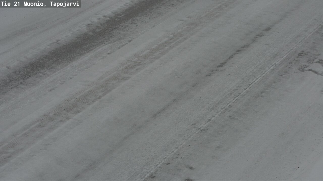 Kelikamerat Kuva Tie 21 Muonio, Tapojärvi, Muonio, Lappi