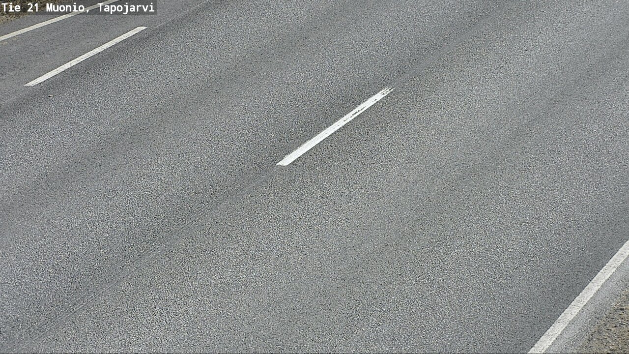 Weather Camera Image Väg 21 Muonio, Tapojärvi, Muonio, Lappi