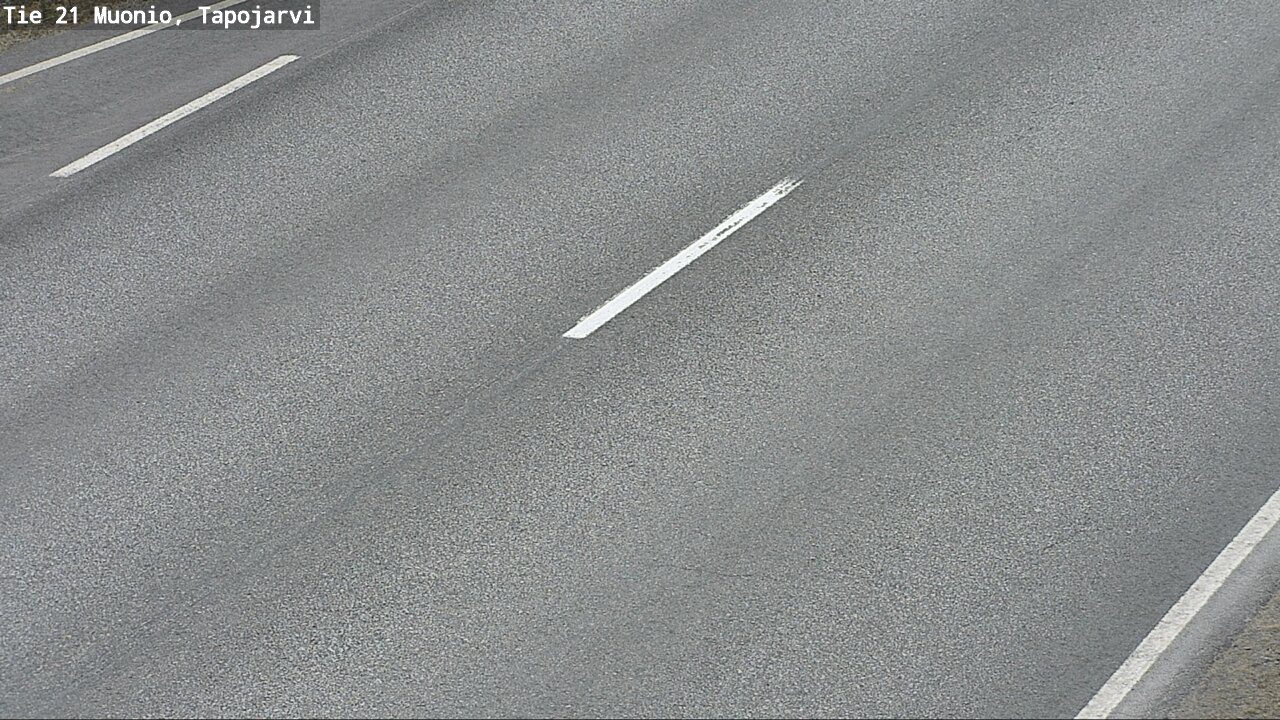 Weather Camera Image Väg 21 Muonio, Tapojärvi, Muonio, Lappi