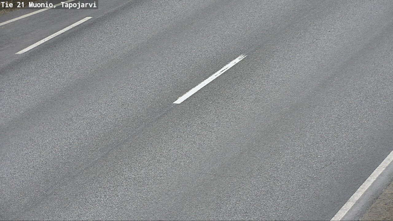 Weather Camera Image Road 21 Muonio, Tapojärvi, Muonio, Lappi