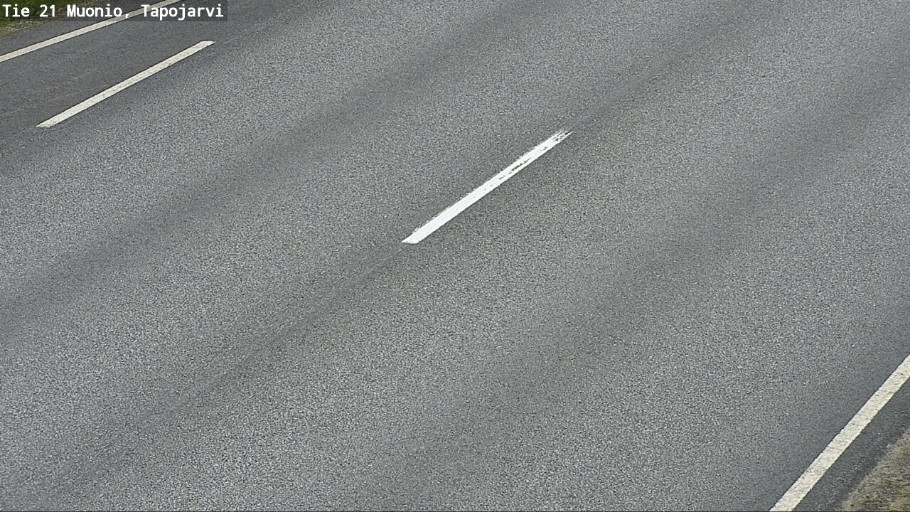Weather Camera Image Väg 21 Muonio, Tapojärvi, Muonio, Lappi
