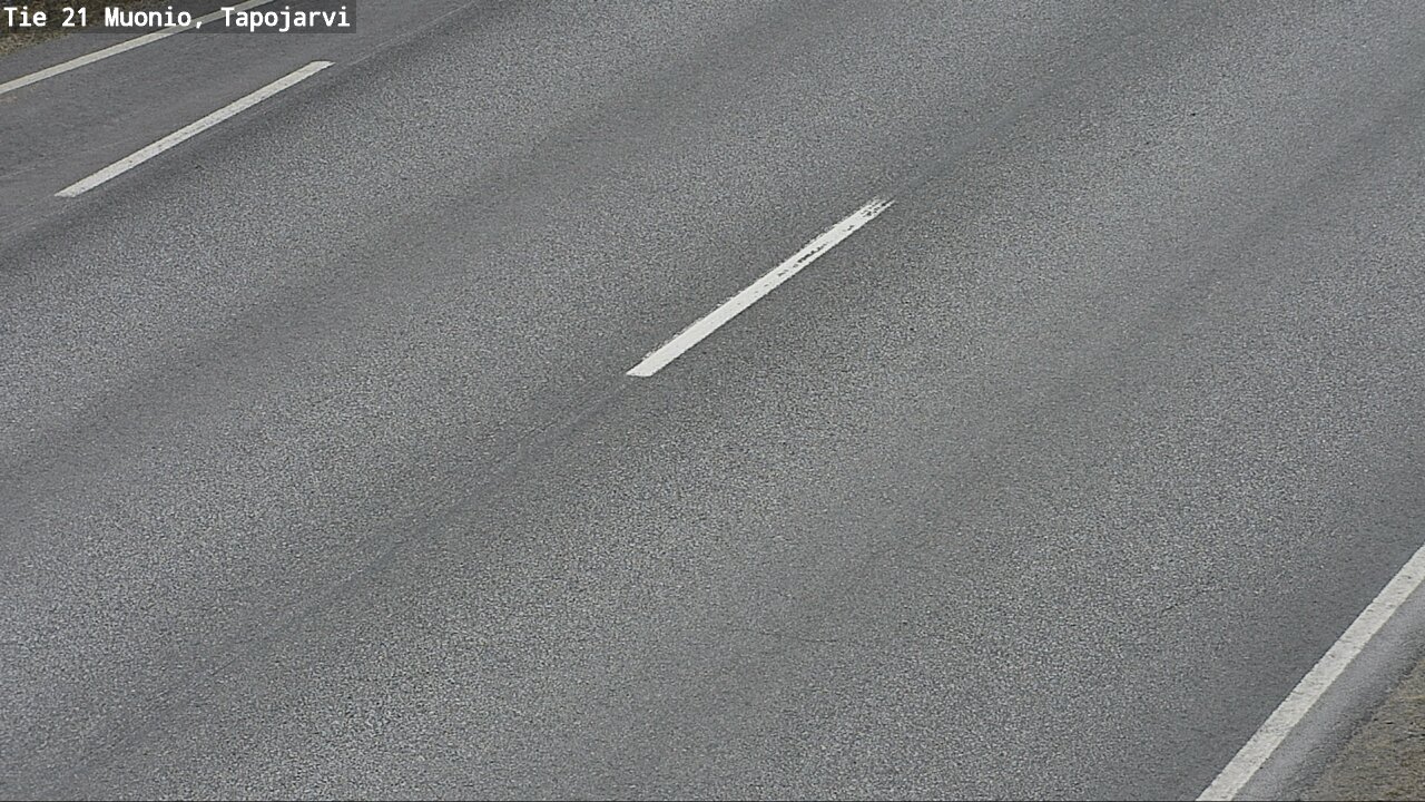 Weather Camera Image Väg 21 Muonio, Tapojärvi, Muonio, Lappi