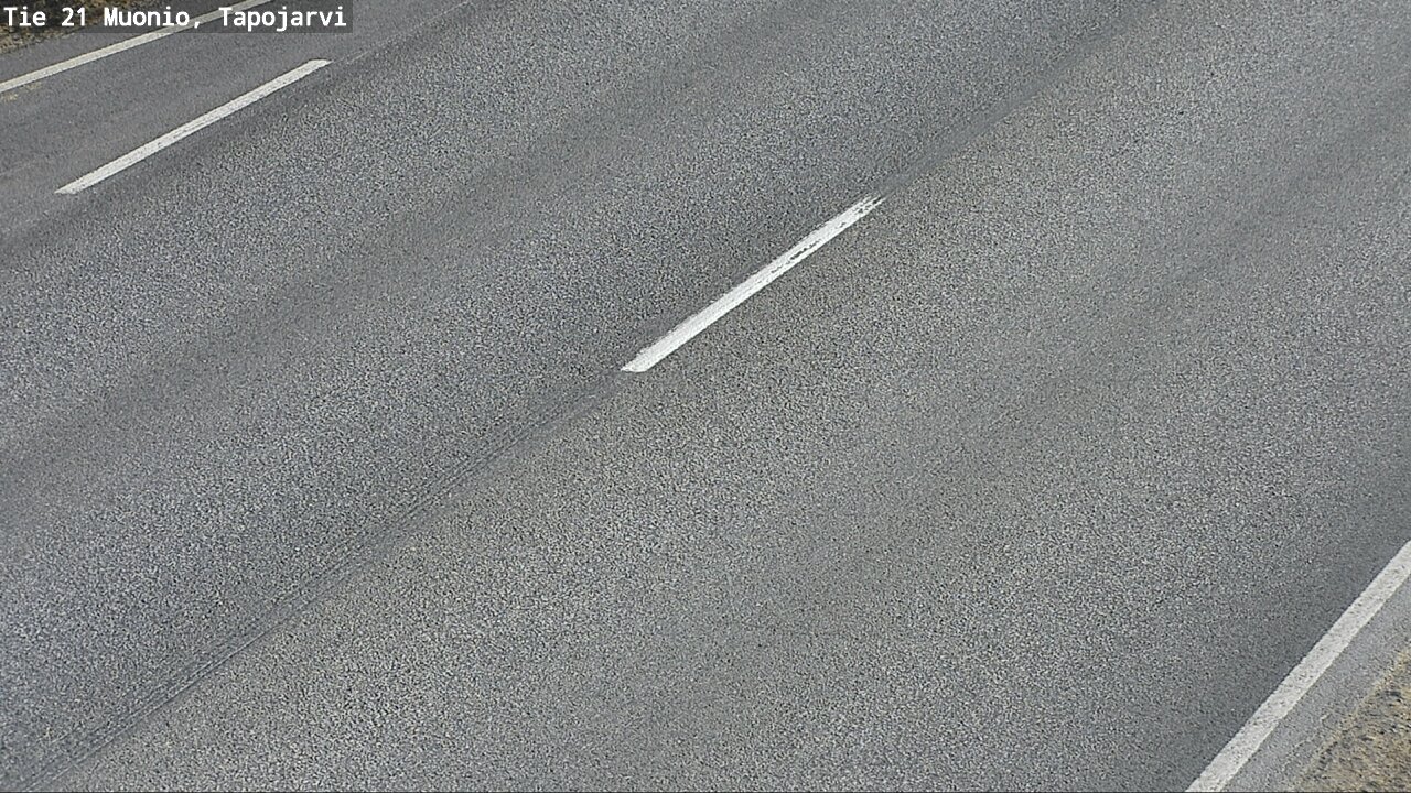 Weather Camera Image Väg 21 Muonio, Tapojärvi, Muonio, Lappi