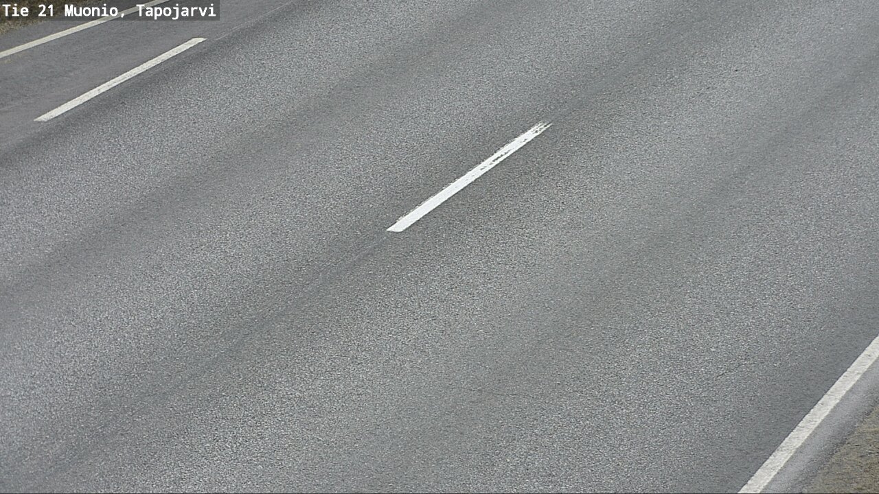 Weather Camera Image Road 21 Muonio, Tapojärvi, Muonio, Lappi