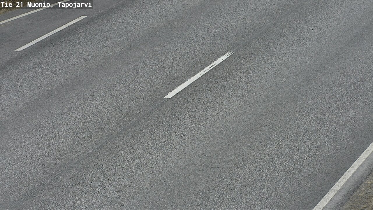 Weather Camera Image Väg 21 Muonio, Tapojärvi, Muonio, Lappi