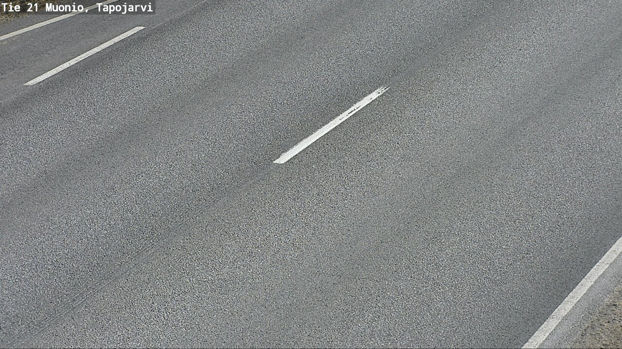 Weather Camera Image Väg 21 Muonio, Tapojärvi, Muonio, Lappi