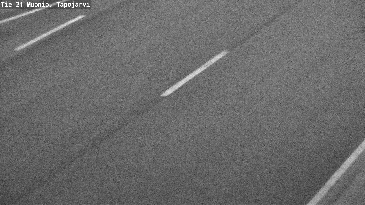Weather Camera Image Väg 21 Muonio, Tapojärvi, Muonio, Lappi