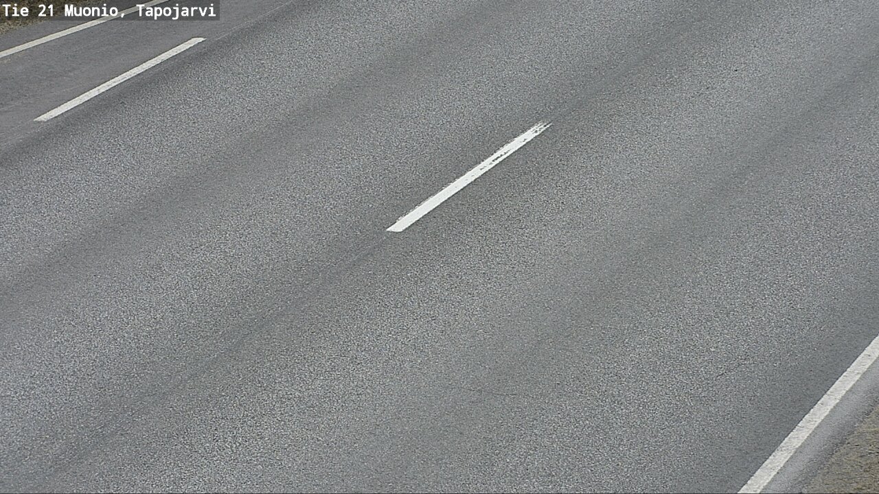 Weather Camera Image Road 21 Muonio, Tapojärvi, Muonio, Lappi