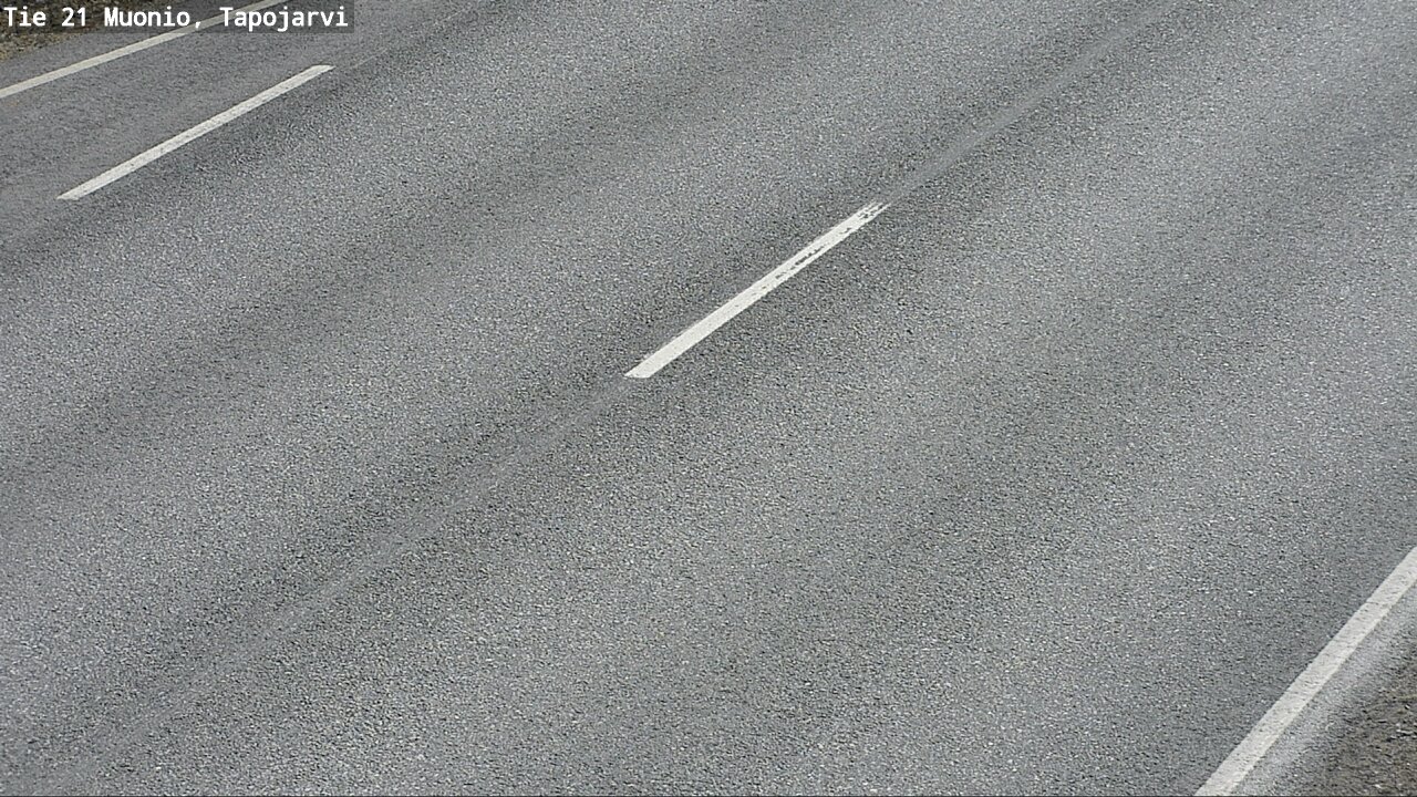Weather Camera Image Väg 21 Muonio, Tapojärvi, Muonio, Lappi