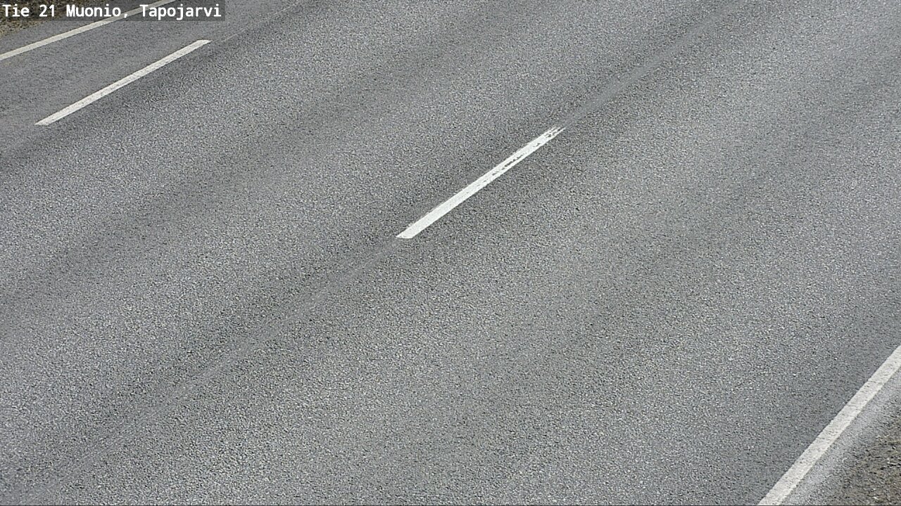 Weather Camera Image Väg 21 Muonio, Tapojärvi, Muonio, Lappi