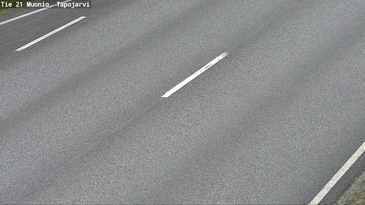 Weather Camera Image Väg 21 Muonio, Tapojärvi, Muonio, Lappi