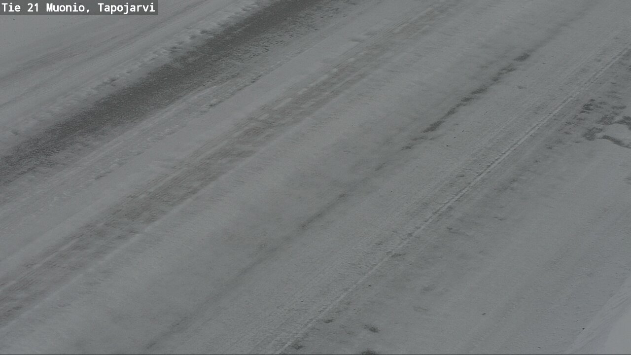 Kelikamerat Kuva Tie 21 Muonio, Tapojärvi, Muonio, Lappi