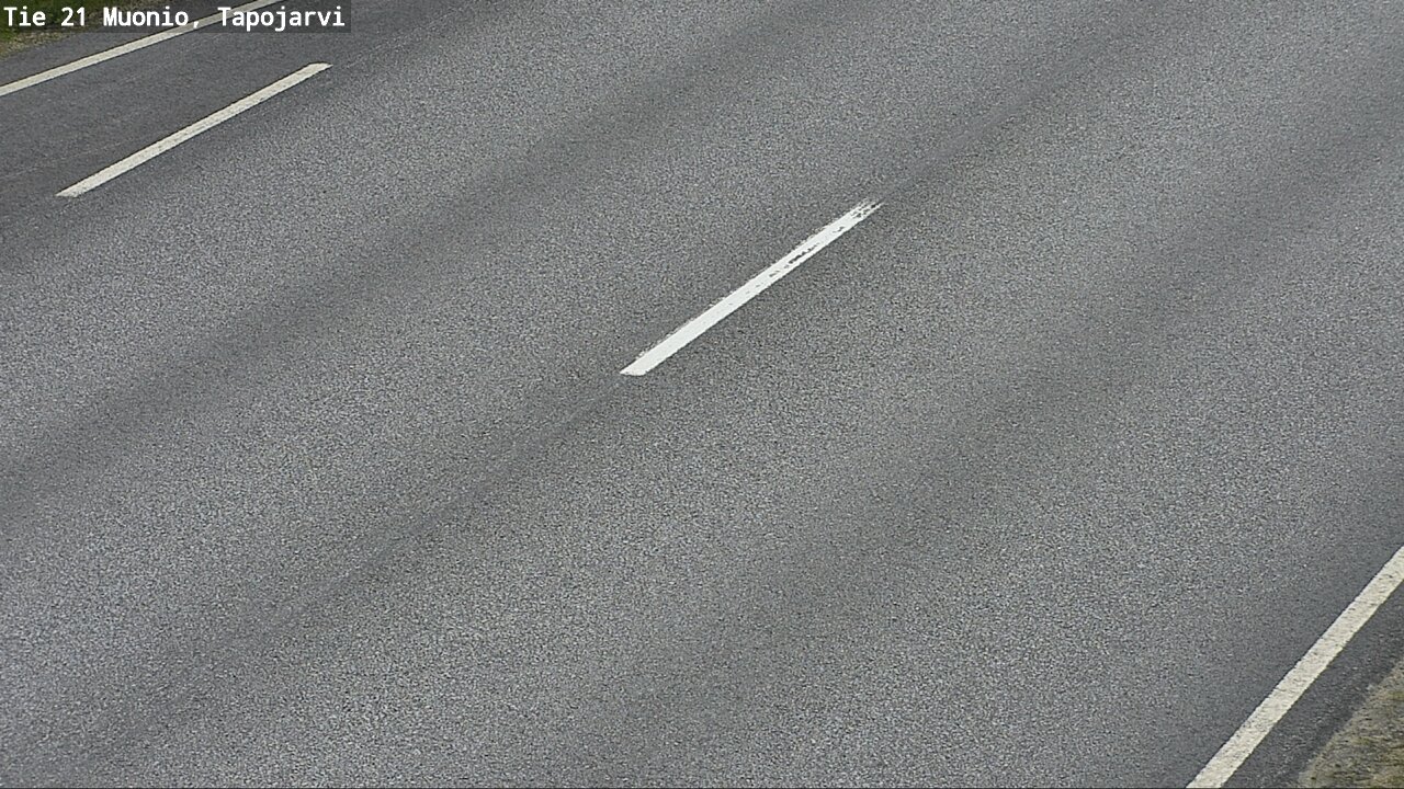 Weather Camera Image Väg 21 Muonio, Tapojärvi, Muonio, Lappi