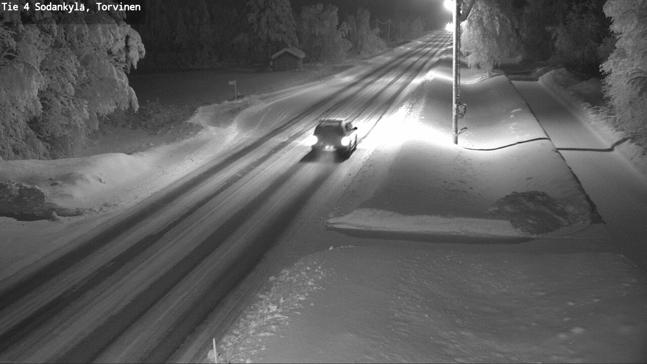 Kelikamerat Kuva Tie 4 Sodankylä, Torvinen, Sodankylä, Lappi