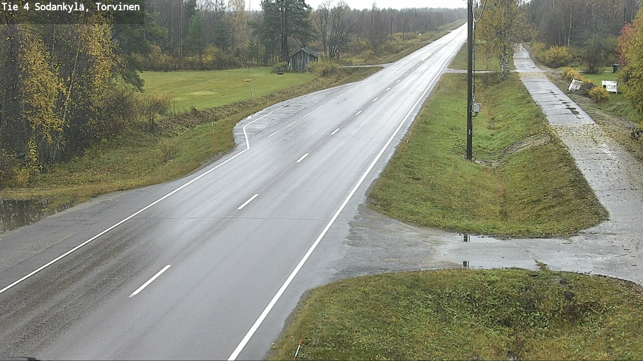 Weather Camera Image Road 4 Sodankylä, Torvinen, Sodankylä, Lappi