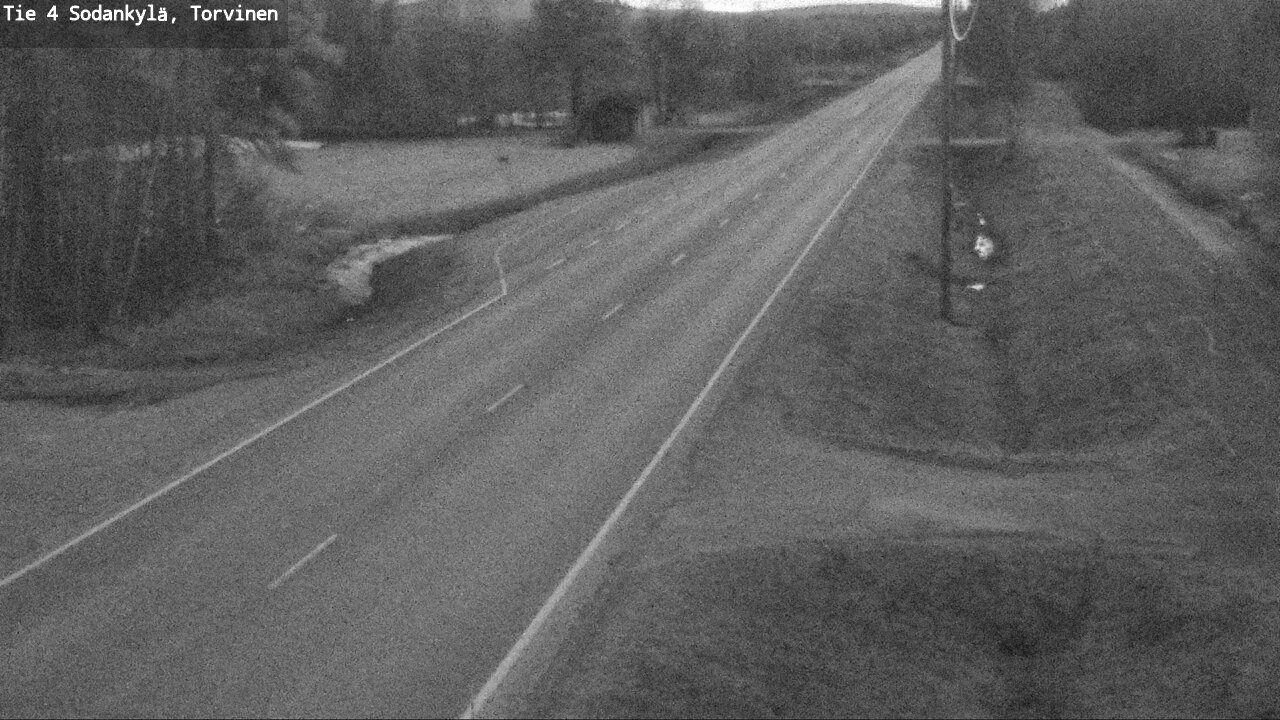 Weather Camera Image Road 4 Sodankylä, Torvinen, Sodankylä, Lappi