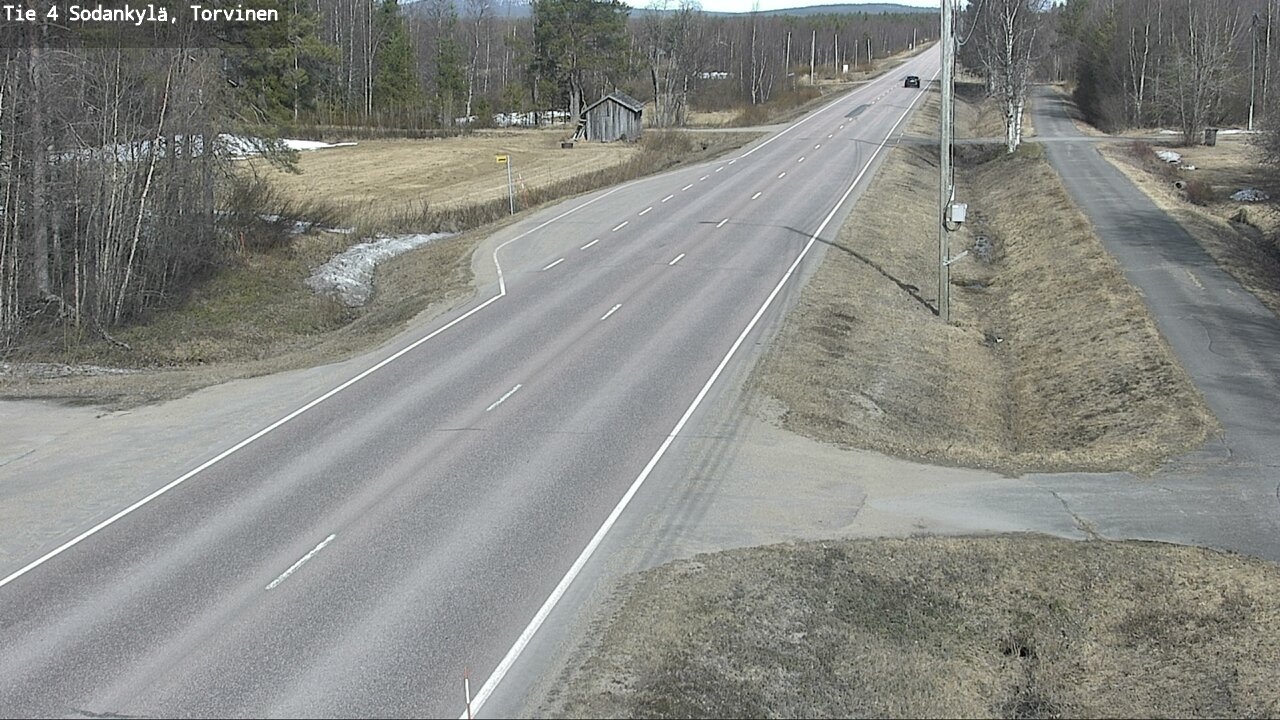 Kelikamerat Kuva Tie 4 Sodankylä, Torvinen, Sodankylä, Lappi