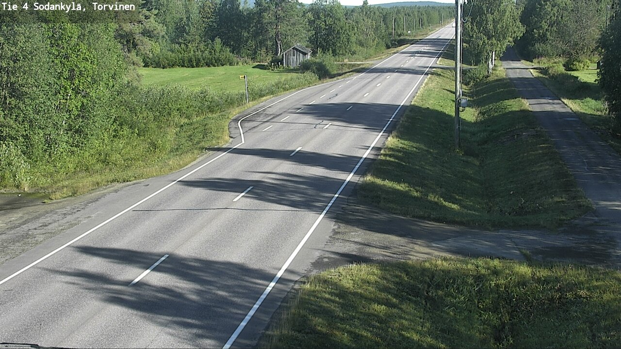 Weather Camera Image Road 4 Sodankylä, Torvinen, Sodankylä, Lappi