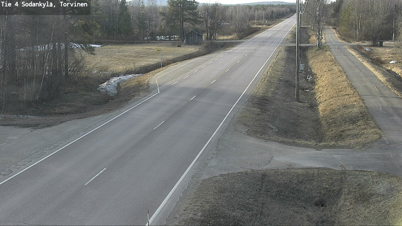 Kelikamerat Kuva Tie 4 Sodankylä, Torvinen, Sodankylä, Lappi