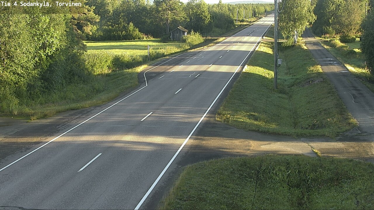 Weather Camera Image Road 4 Sodankylä, Torvinen, Sodankylä, Lappi