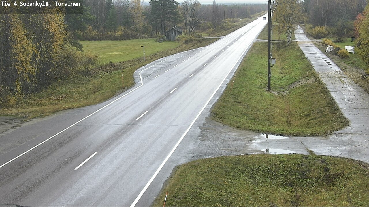 Weather Camera Image Road 4 Sodankylä, Torvinen, Sodankylä, Lappi