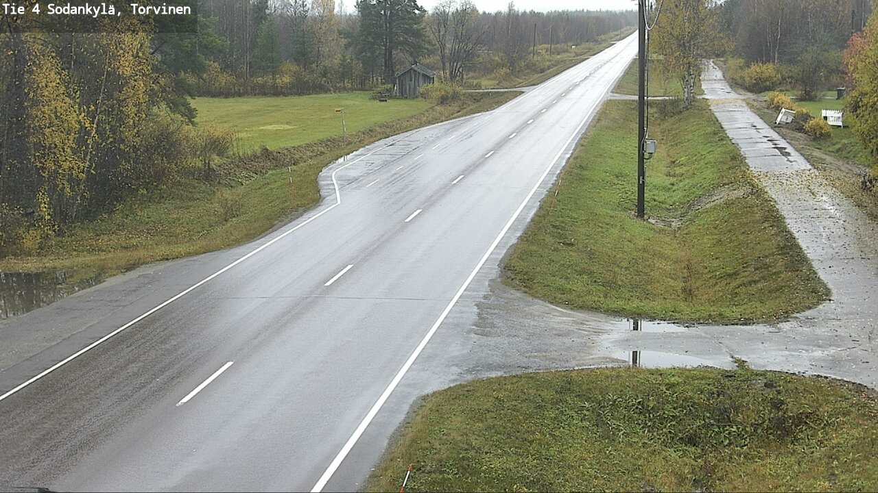 Weather Camera Image Road 4 Sodankylä, Torvinen, Sodankylä, Lappi