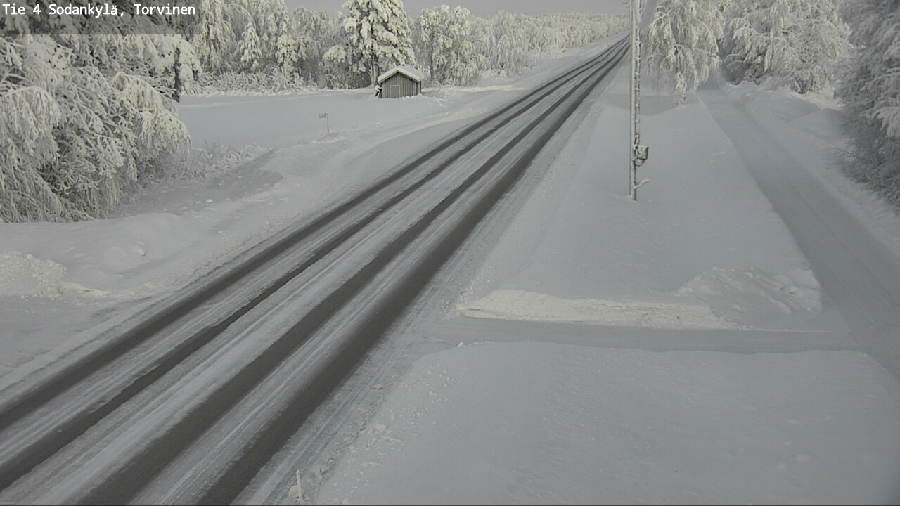 Kelikamerat Kuva Tie 4 Sodankylä, Torvinen, Sodankylä, Lappi