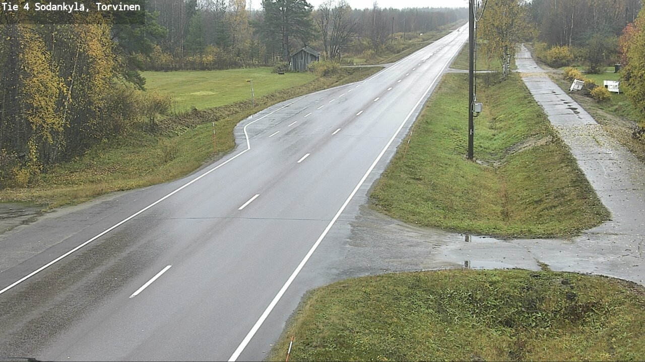 Weather Camera Image Road 4 Sodankylä, Torvinen, Sodankylä, Lappi