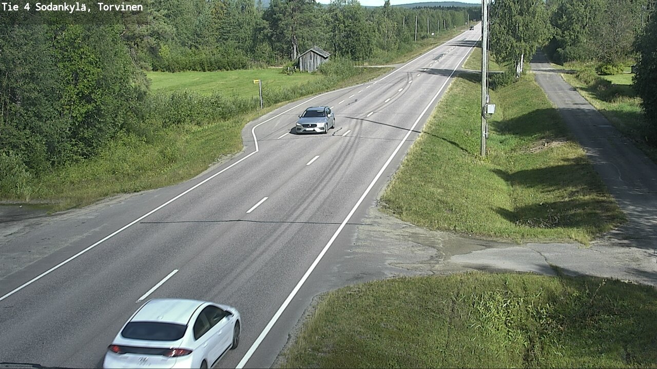 Weather Camera Image Road 4 Sodankylä, Torvinen, Sodankylä, Lappi