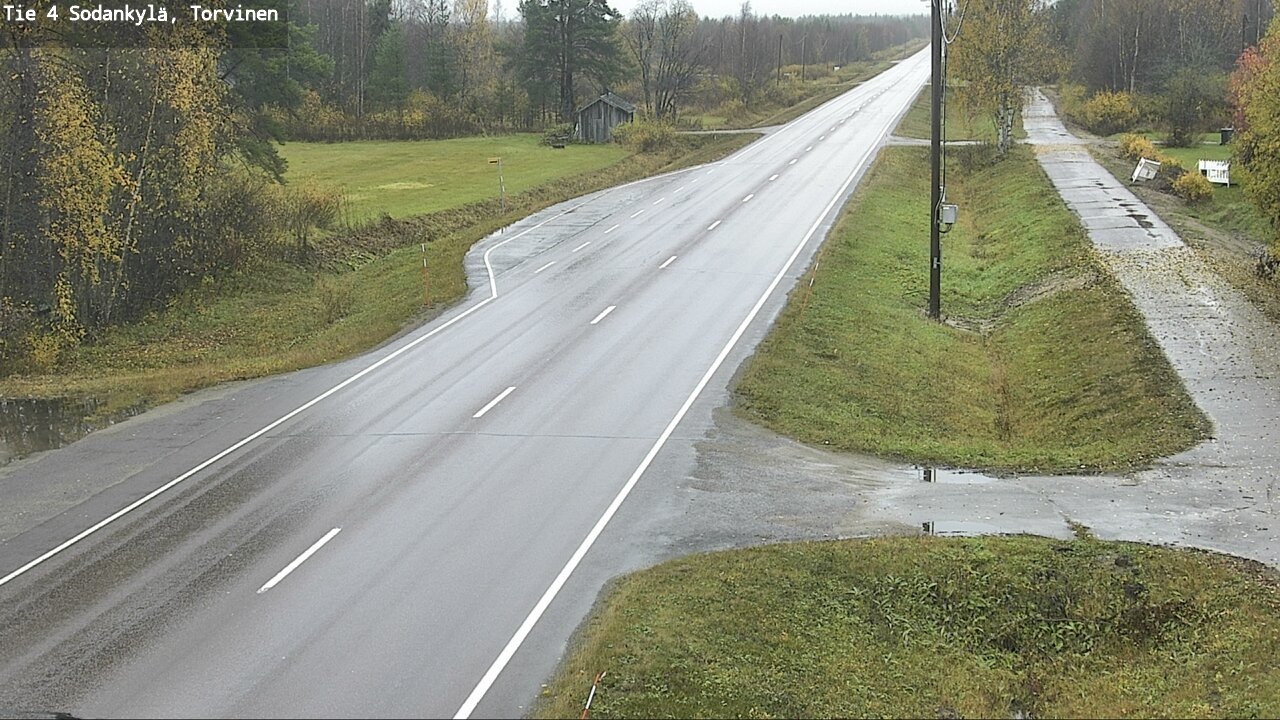 Weather Camera Image Road 4 Sodankylä, Torvinen, Sodankylä, Lappi