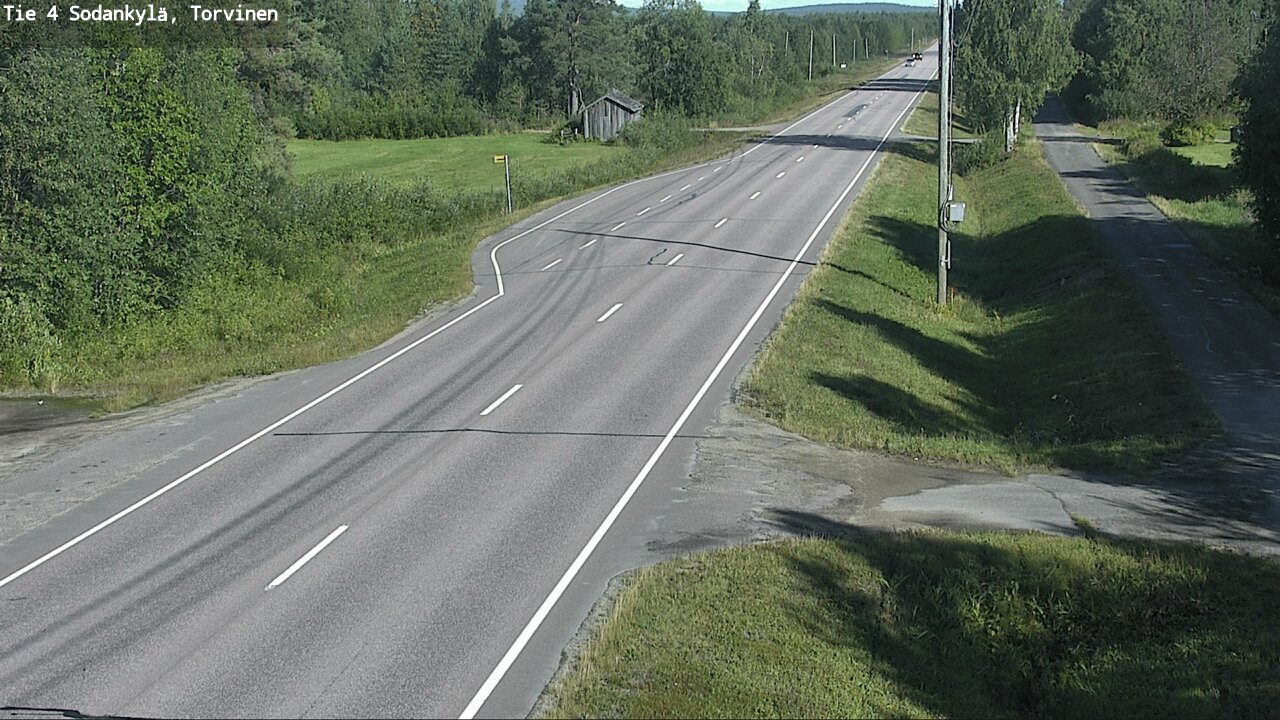 Weather Camera Image Road 4 Sodankylä, Torvinen, Sodankylä, Lappi