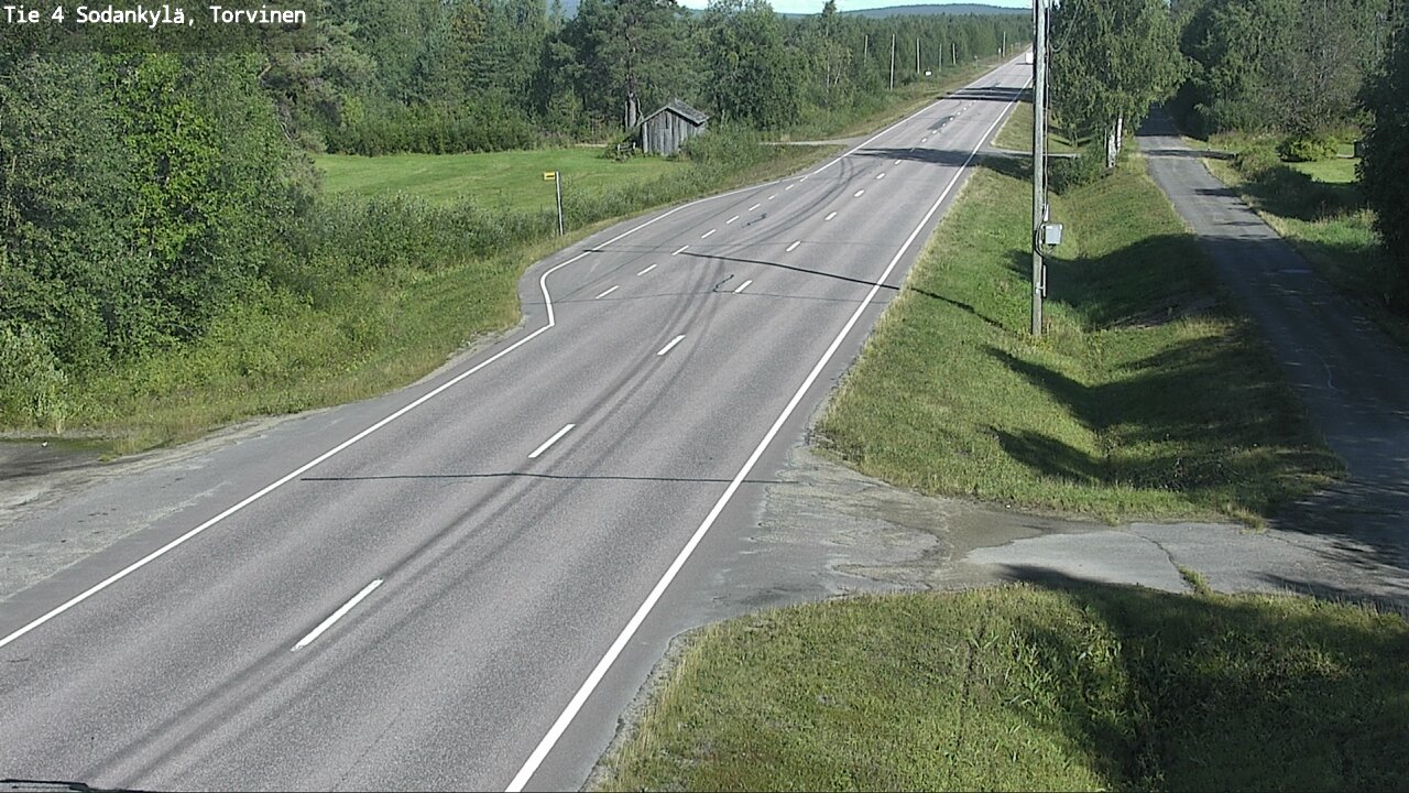Weather Camera Image Road 4 Sodankylä, Torvinen, Sodankylä, Lappi