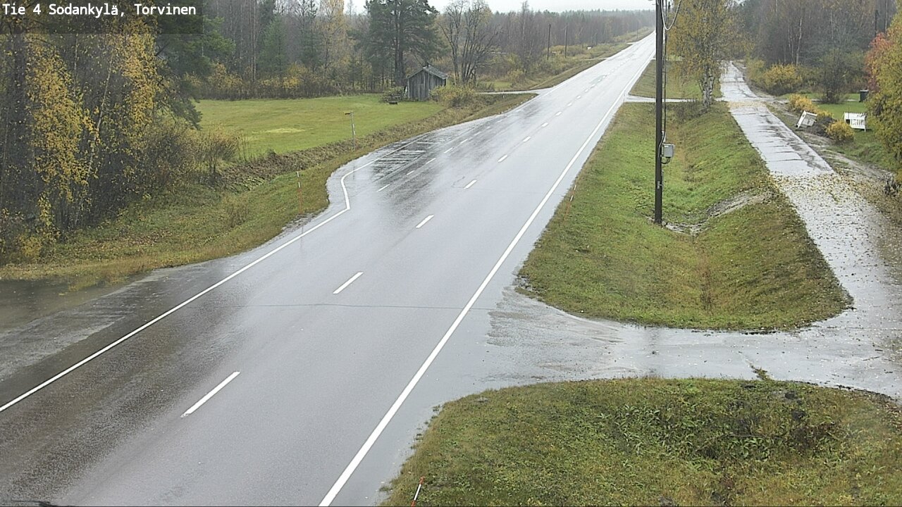 Weather Camera Image Road 4 Sodankylä, Torvinen, Sodankylä, Lappi