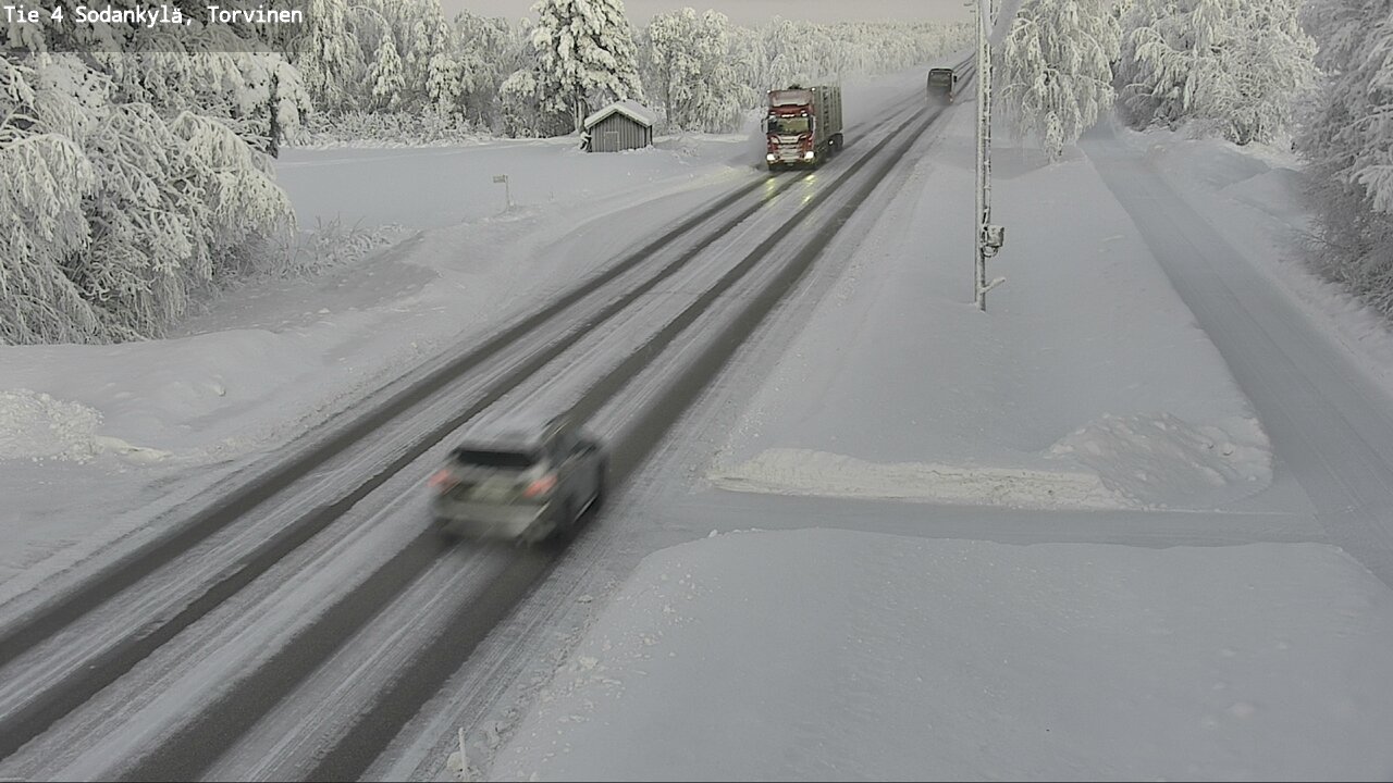 Kelikamerat Kuva Tie 4 Sodankylä, Torvinen, Sodankylä, Lappi