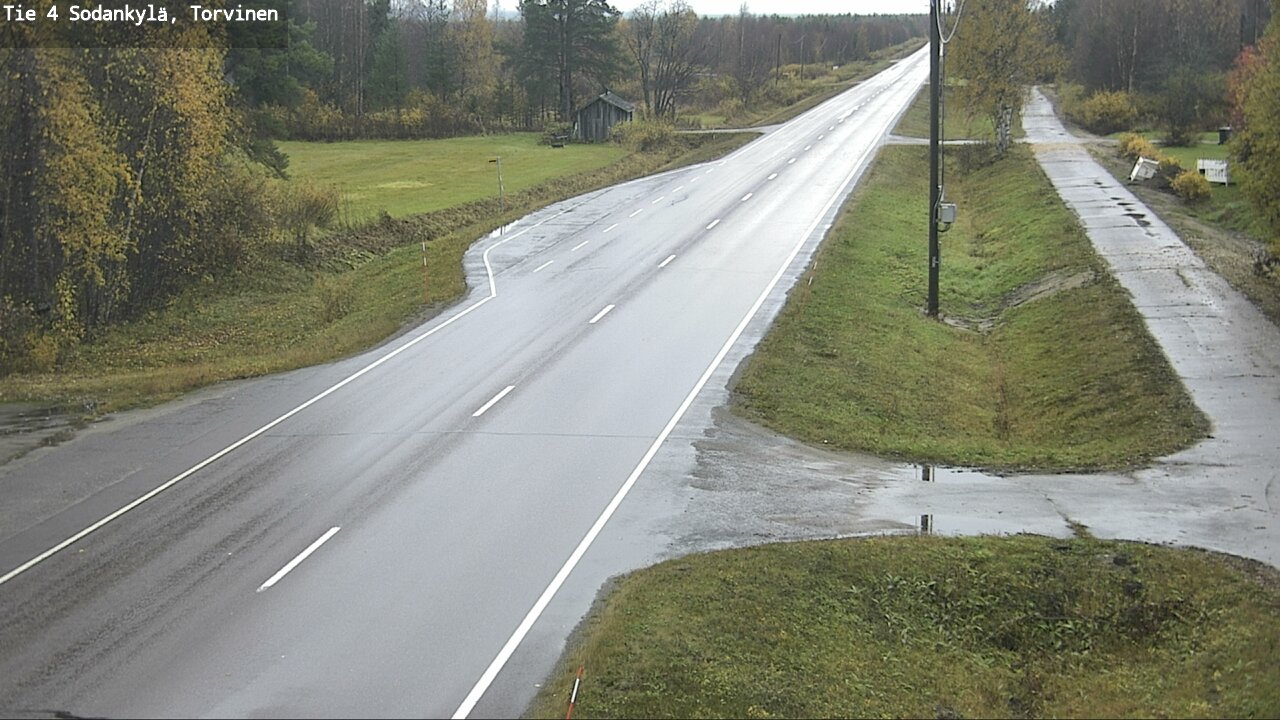 Weather Camera Image Road 4 Sodankylä, Torvinen, Sodankylä, Lappi