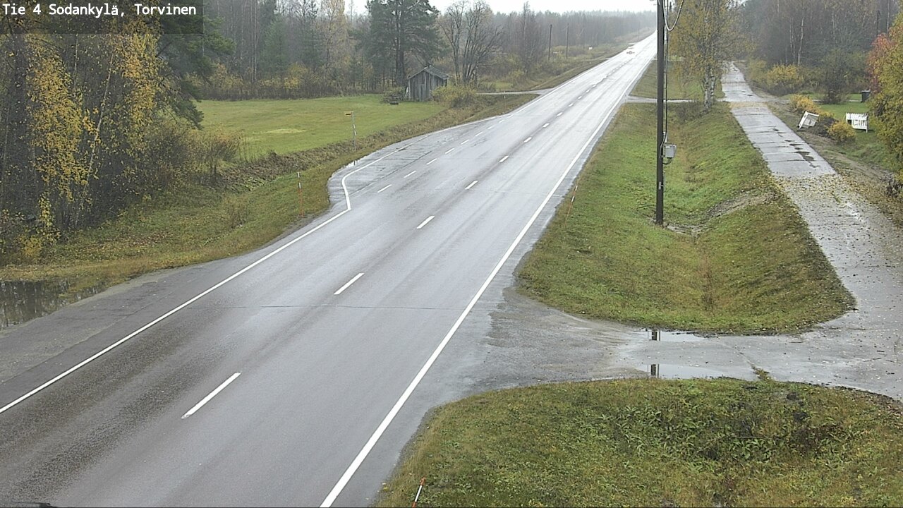 Weather Camera Image Road 4 Sodankylä, Torvinen, Sodankylä, Lappi