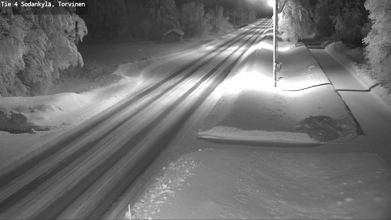 Kelikamerat Kuva Tie 4 Sodankylä, Torvinen, Sodankylä, Lappi