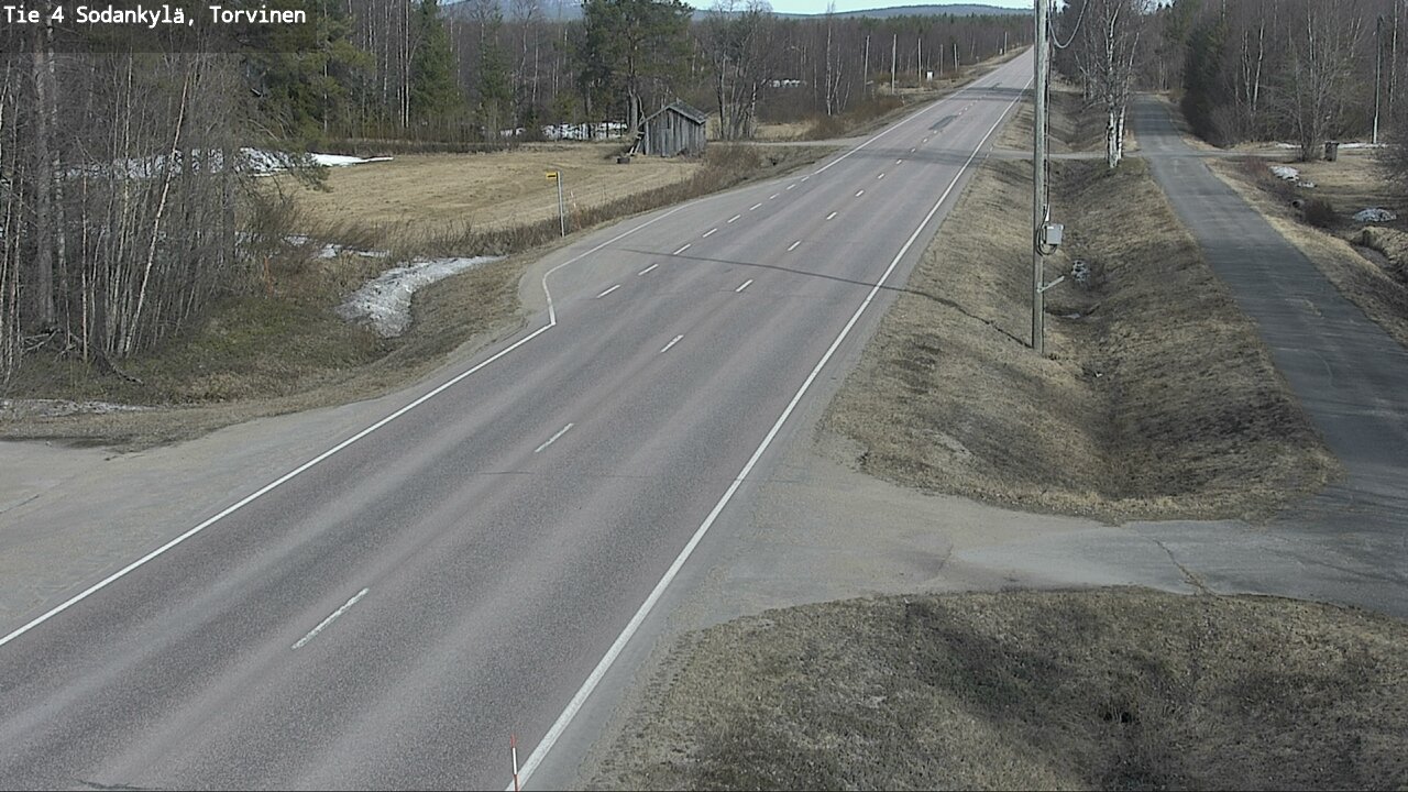 Kelikamerat Kuva Tie 4 Sodankylä, Torvinen, Sodankylä, Lappi
