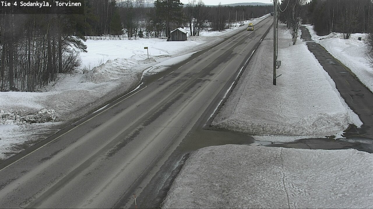 Weather Camera Image Väg 4 Sodankylä, Torvinen, Sodankylä, Lappi