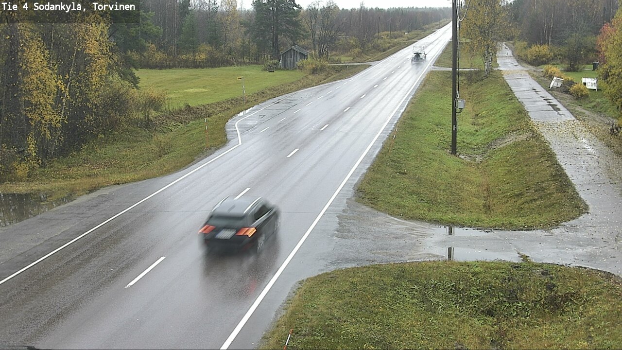 Weather Camera Image Road 4 Sodankylä, Torvinen, Sodankylä, Lappi