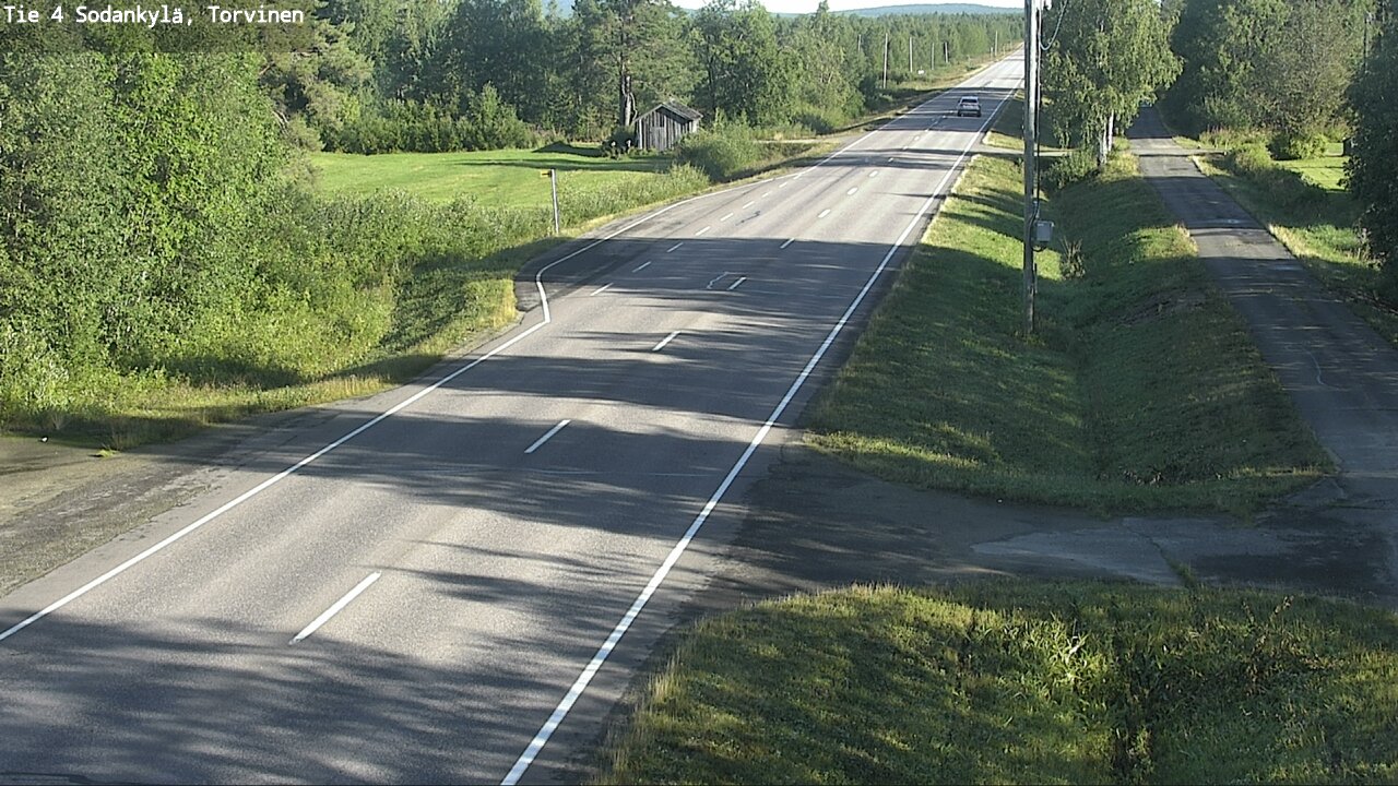 Weather Camera Image Road 4 Sodankylä, Torvinen, Sodankylä, Lappi